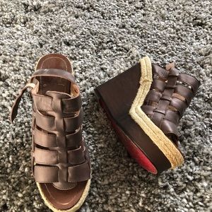 Christian Louboutin wedges